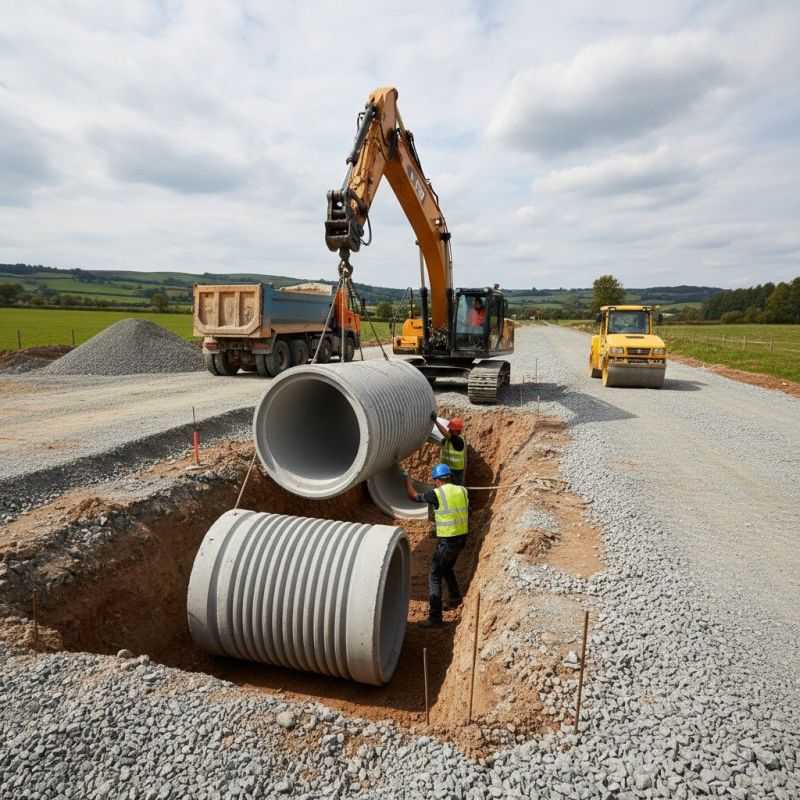 Local Culvert Excavation pros at work
